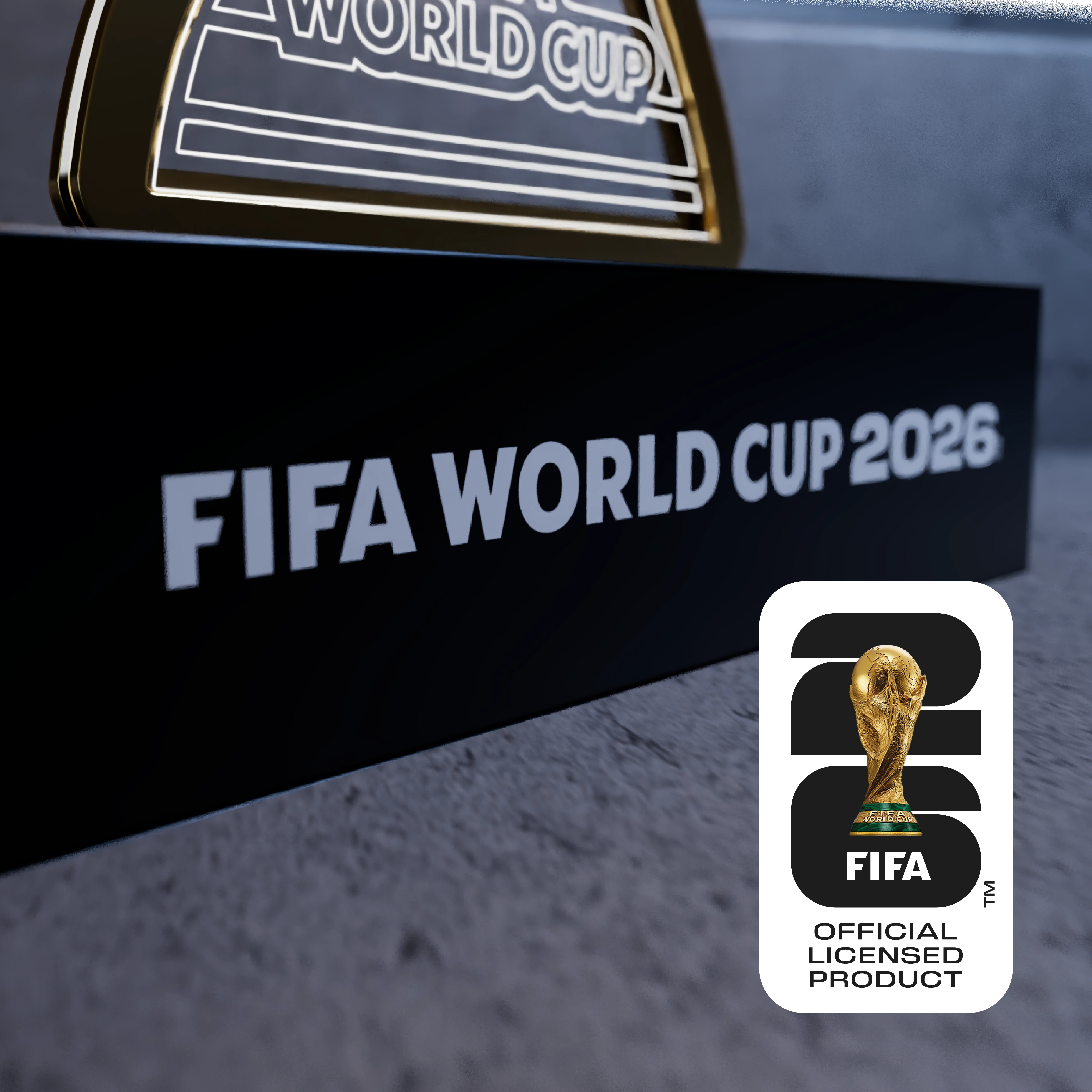 FIFA 2026 trophy desk display collectible pair